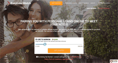 Desktop Screenshot of easyloanmatch.com