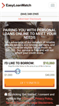 Mobile Screenshot of easyloanmatch.com